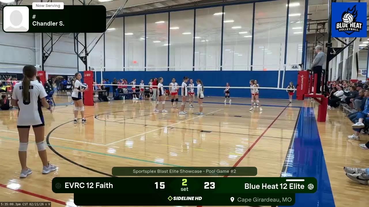 Blue Heat 12 Elite vs. EVRC 12 Faith (2026.02.21)