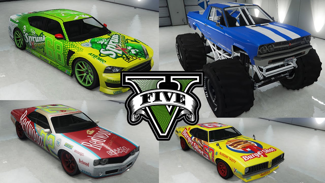 GTA 5 - NEW RARE Next Gen Vehicles! Sprunk Buffalo, Redwood Gauntlet & More! (GTA V)