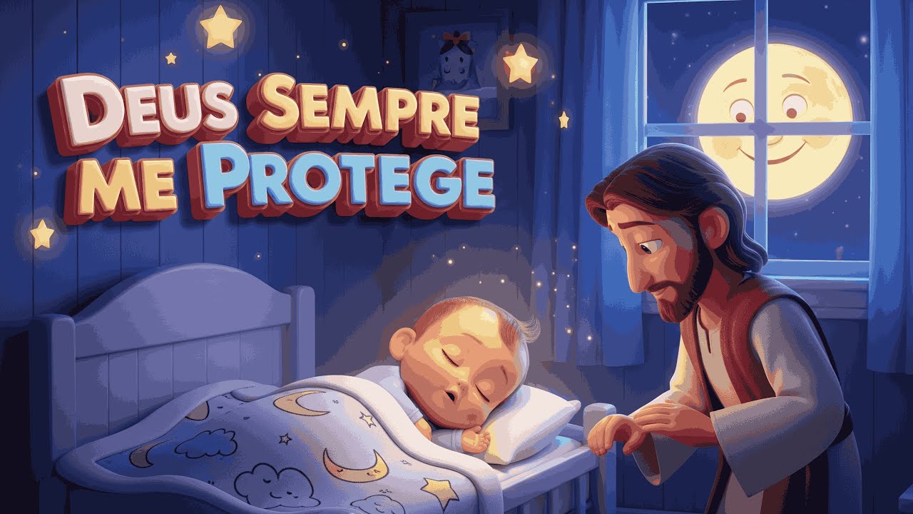 👶👶🙌 DEUS SEMPRE ME PROTEGE 🎶🎵 Can&ccedil;&atilde;o de Ninar Protetora