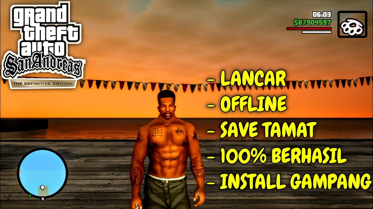 WAH !!! GTA SAN ANDREAS DEFINITIVE EDITION TINGGAL DOWNLOAD DI PC/LAPTOP. 100% BERHASIL !!!