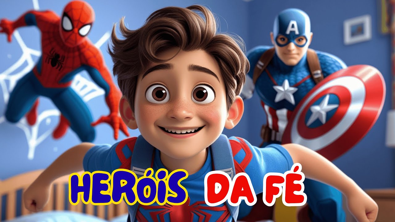 Heróis da Fé | Música Infantil Gospel Animada | Maratona Musical