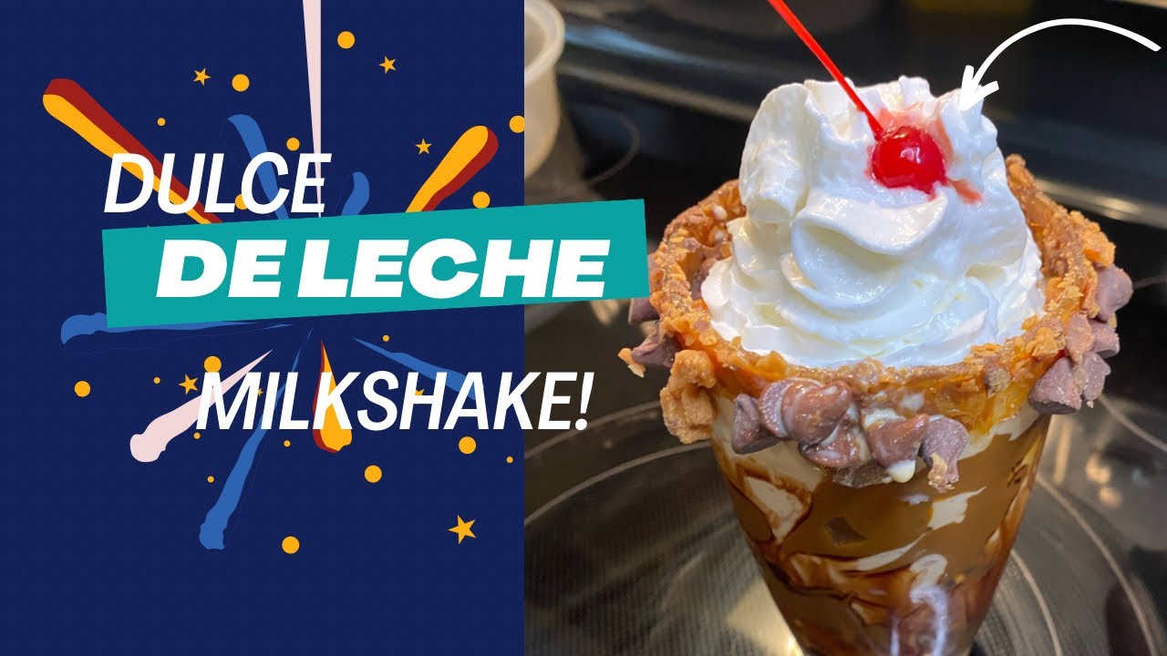 Dulce De Leche Milkshake!