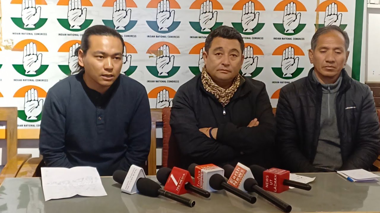 District Congress Committe Leh flags LPG supply issues