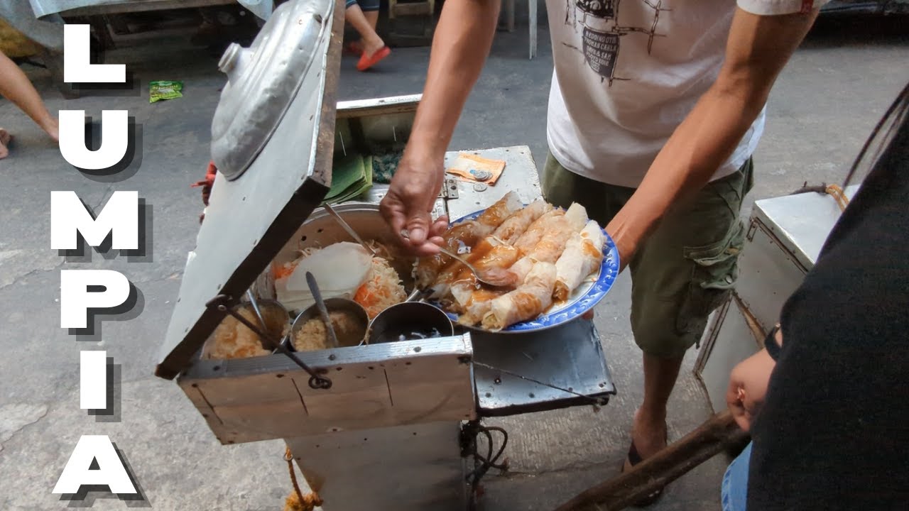 Fresh Lumpia Vendor Tondo, Manila, Philippines
