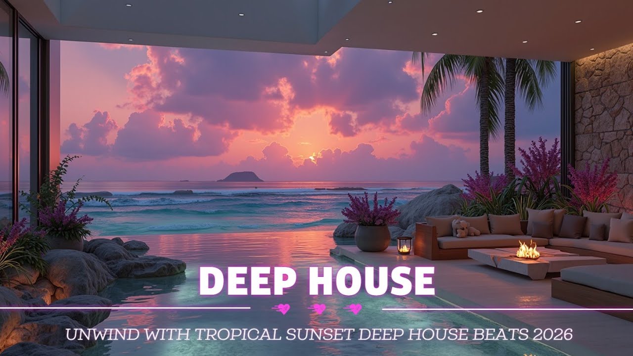 ДЕКАБРЬ - Зимний Deep House Chill ~ Мягкое Пляжное Расслабление и Уютная Праздничная Музыка