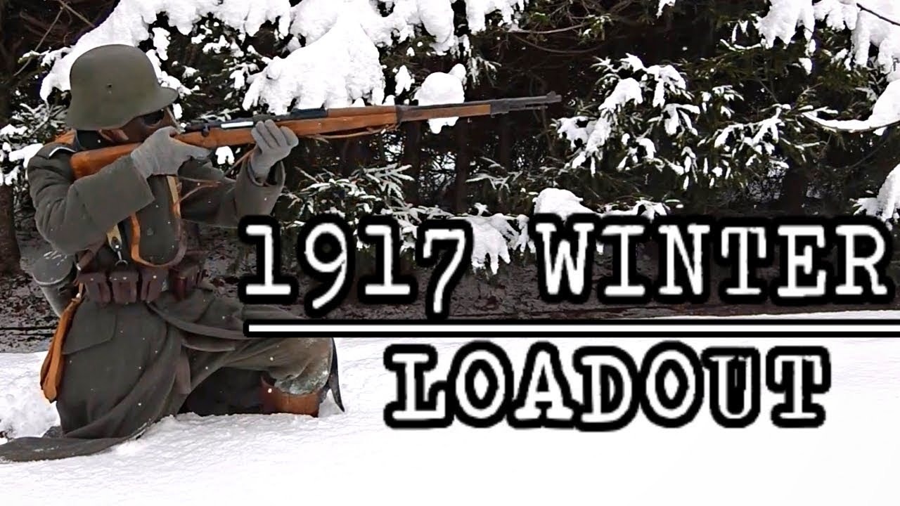 ✠ German 1917 Winter Airsoft Loadout ✠