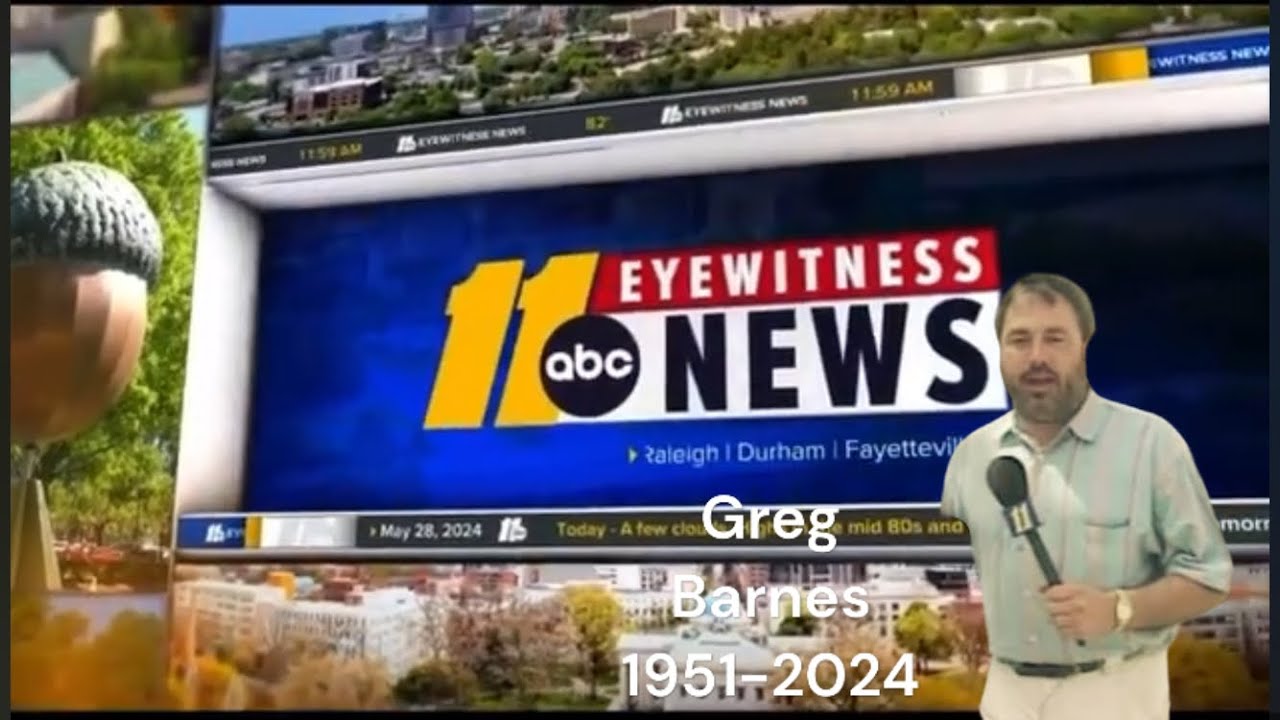 WTVD report on the passing of Greg Barnes