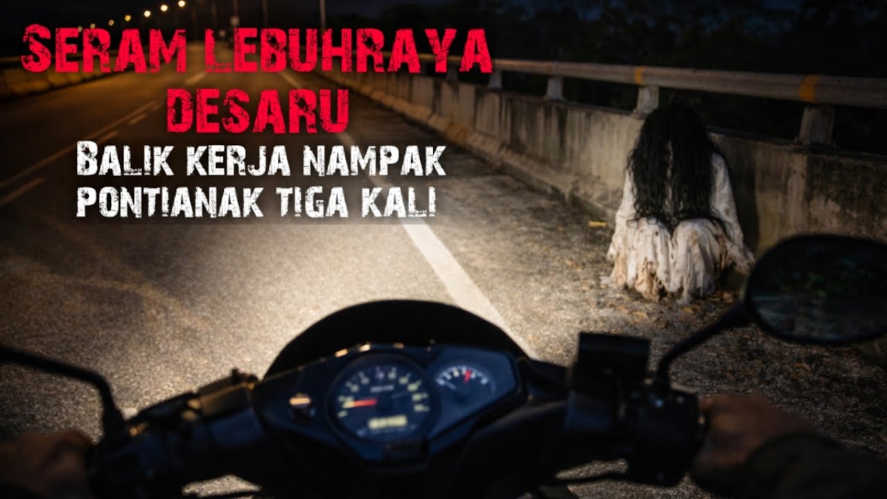 PONTIANAK LEBUHRAYA DESARU - SERAM SAHUR INGAT KAN DIA TU SUAMI