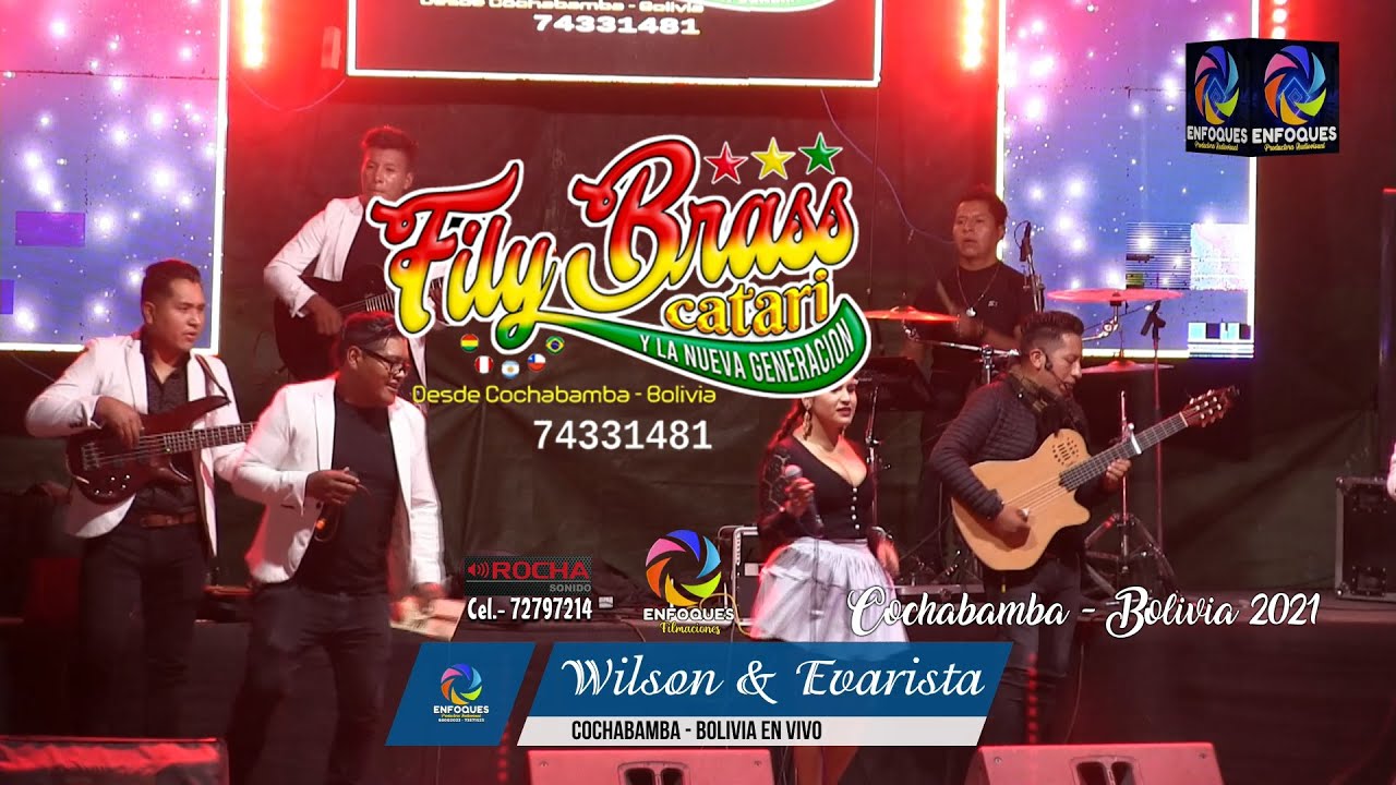 FILY BRAS CATARI EN VIVO - COCHABAMBA 2021 EN LA BODA DE WILSON Y EVARISTA
