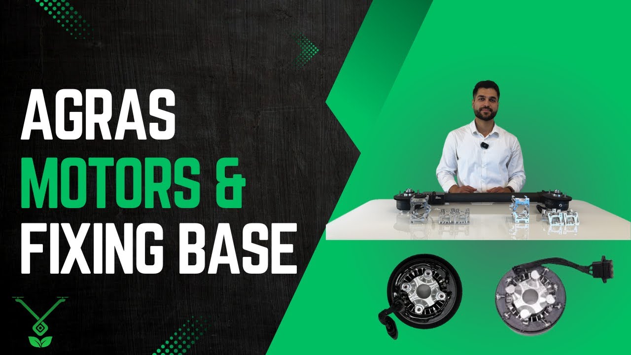 DJI Agras T40/T50 Motors and Motor Fixing Base Difference Video.