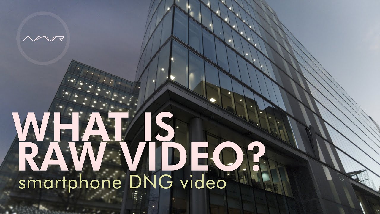 AMVR | What is RAW video? (and what not) | DNG video on smartphone