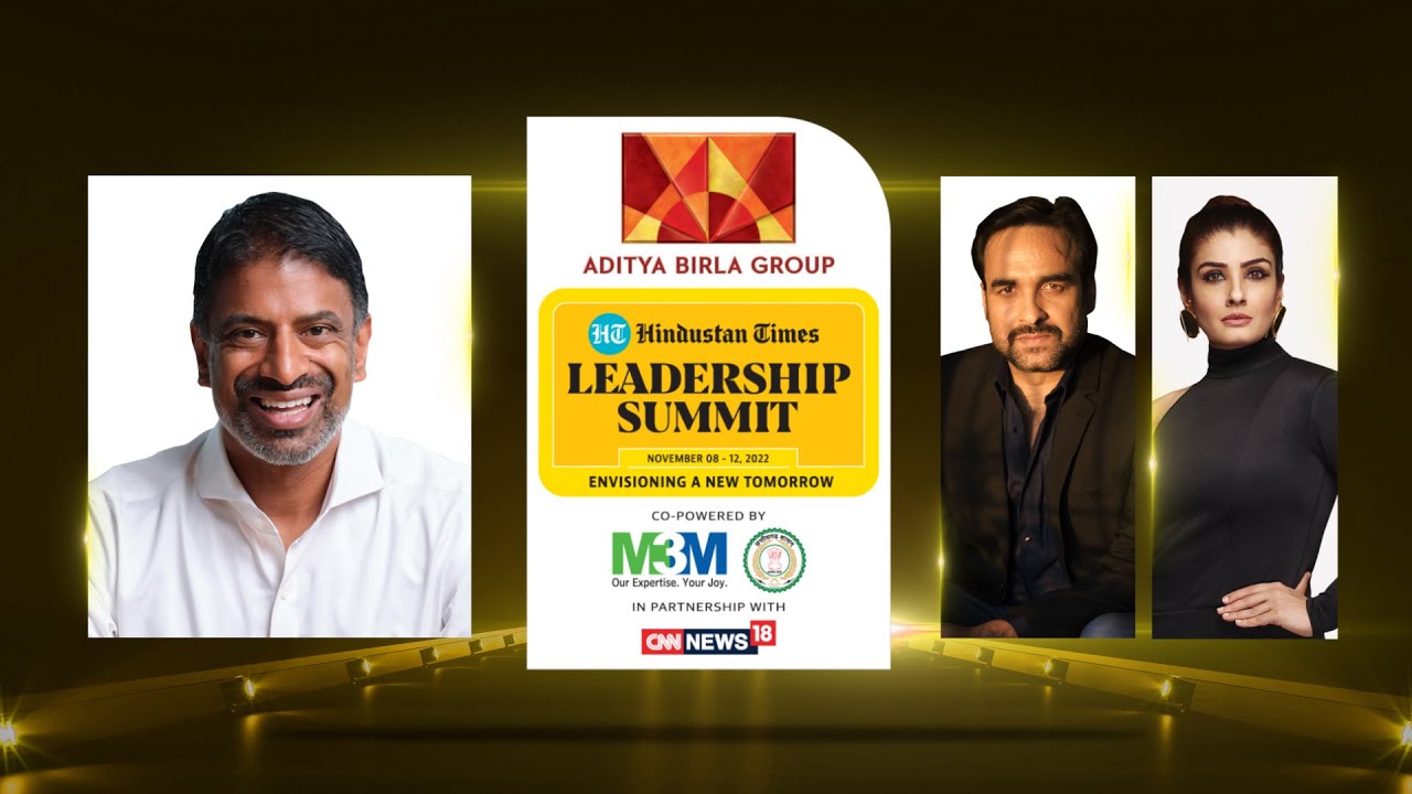 HT Leadership Summit 2022: Pankaj Tripathi and Raveena Tandon I Novartis CEO Vas Narasimhan I DAY 4