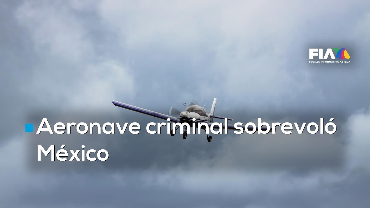 Fuerzas federales interceptaron una avioneta con vuelo no autorizado al sureste de Tapachula