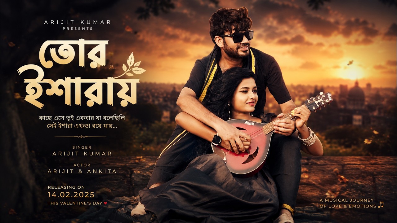 Tor Isharay । Arijit kumar। তোর ইশারায়। Original song । Ft.Ankita। New Bengali Romantic Song 2024 ।