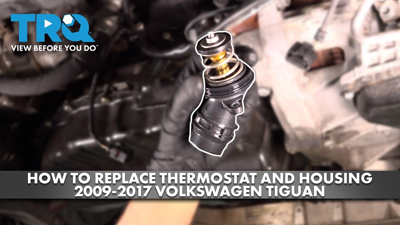 How to Replace Thermostat & Housing 2009-2017 Volkswagen Tiguan