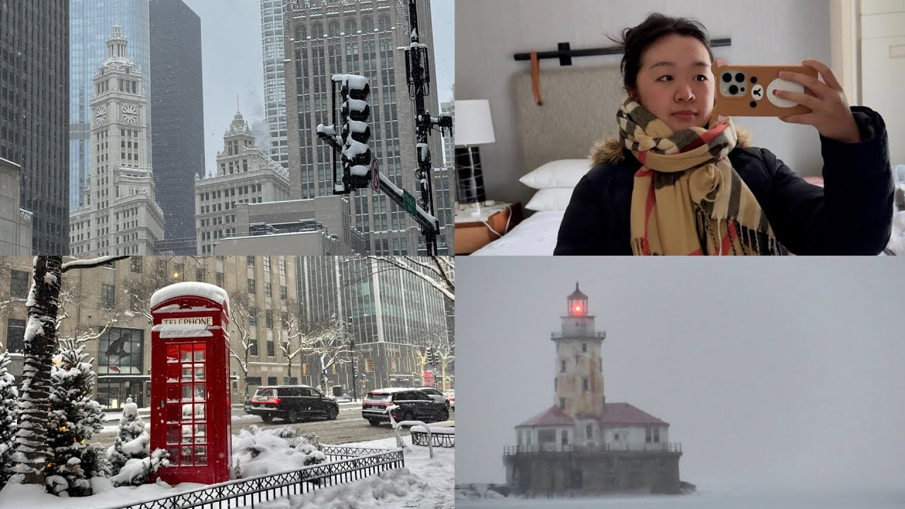 snowy winter days in chicago: vlog