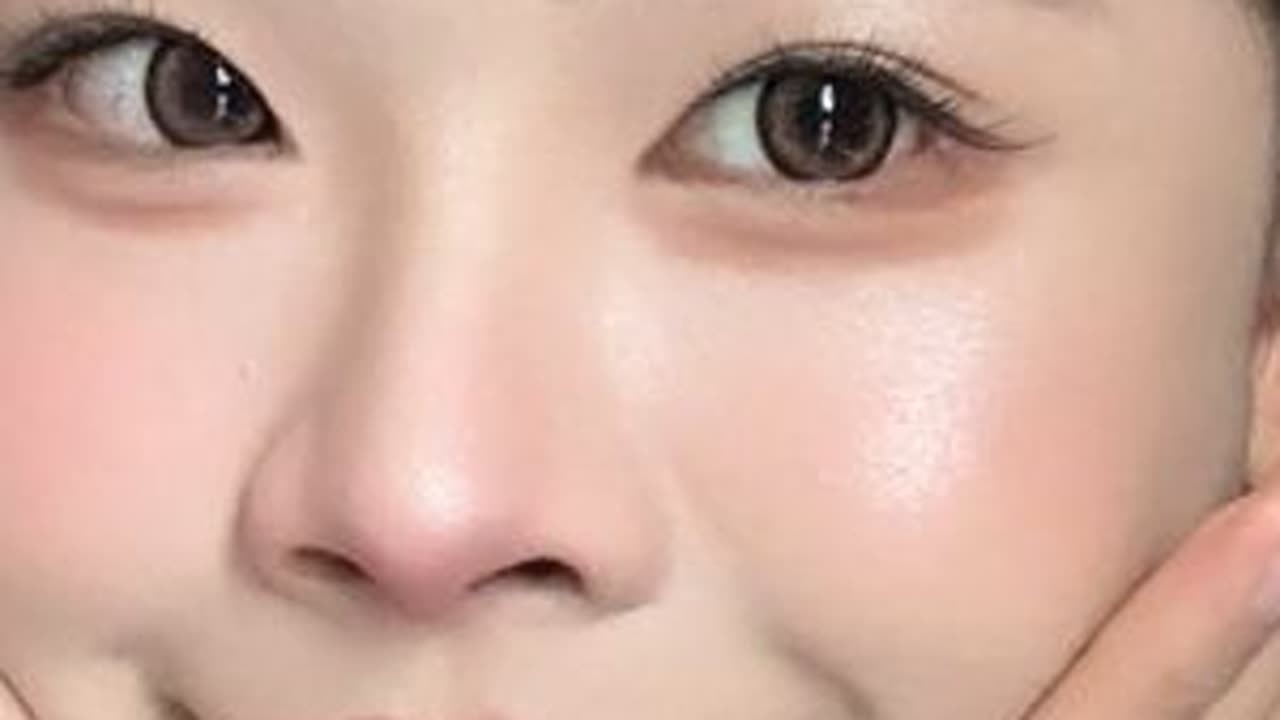 五分钟妆教｜氧气感日常妆跟练版～好简单的妆容 有手就行！#妆教 #日常妆 #淡妆