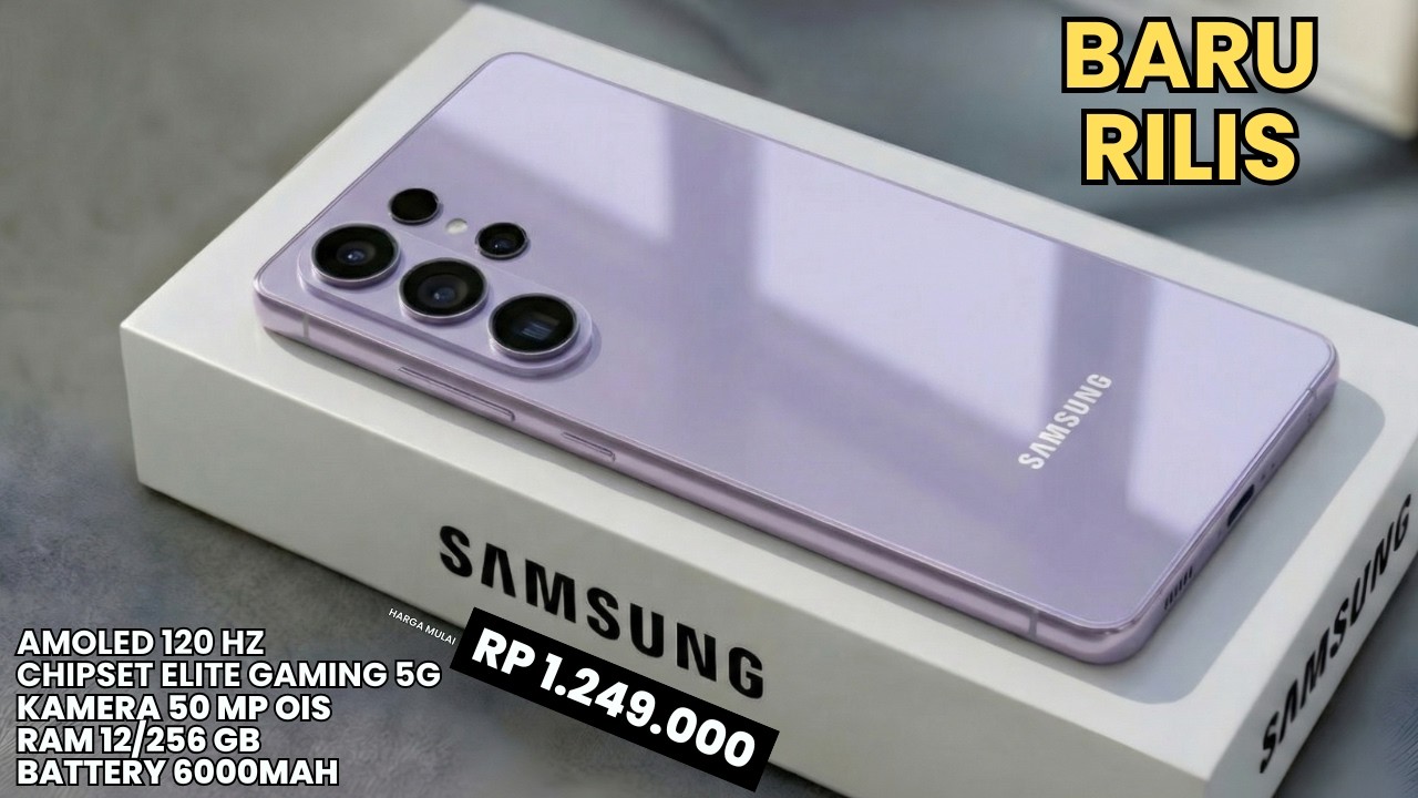 BARU RILIS‼️RAM 12/256, 6000mAh - HP SAMSUNG A SERIES TERBARU DI FEBRUARI 2026