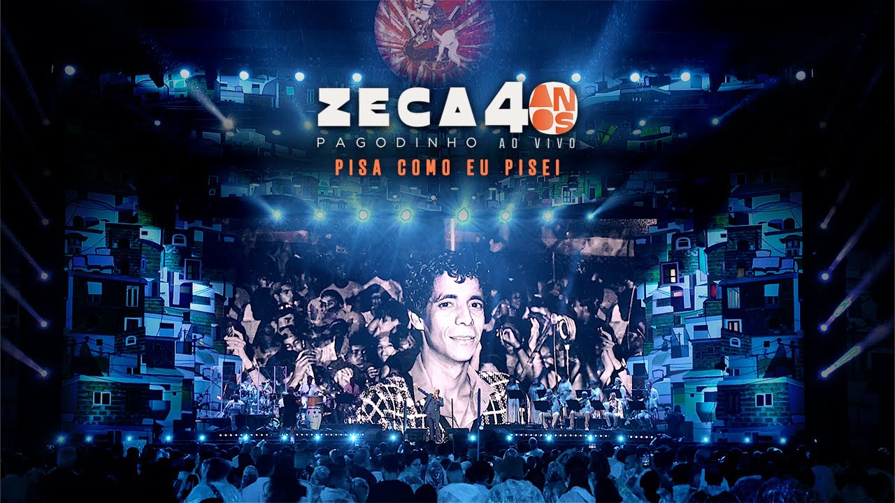 Zeca Pagodinho 40 anos Ao Vivo - “Pisa como eu pisei” (CLIPE OFICIAL)