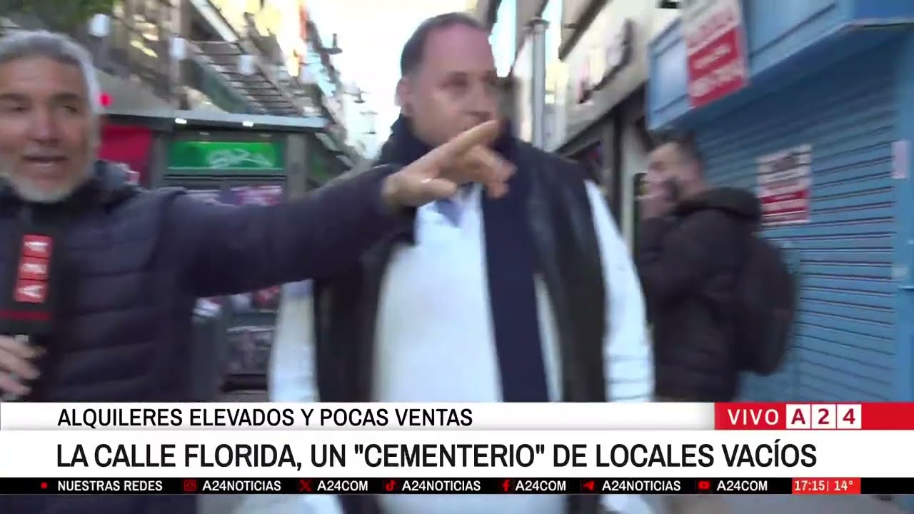 🔴 CADA VEZ MÁS LOCALES VACÍOS EN CABA