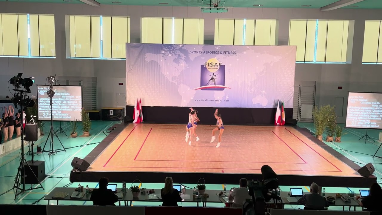 European Championships Fisaf Sports Aerobics & Fitness! Trio Viki&Ada&Maja @Czechia🍀