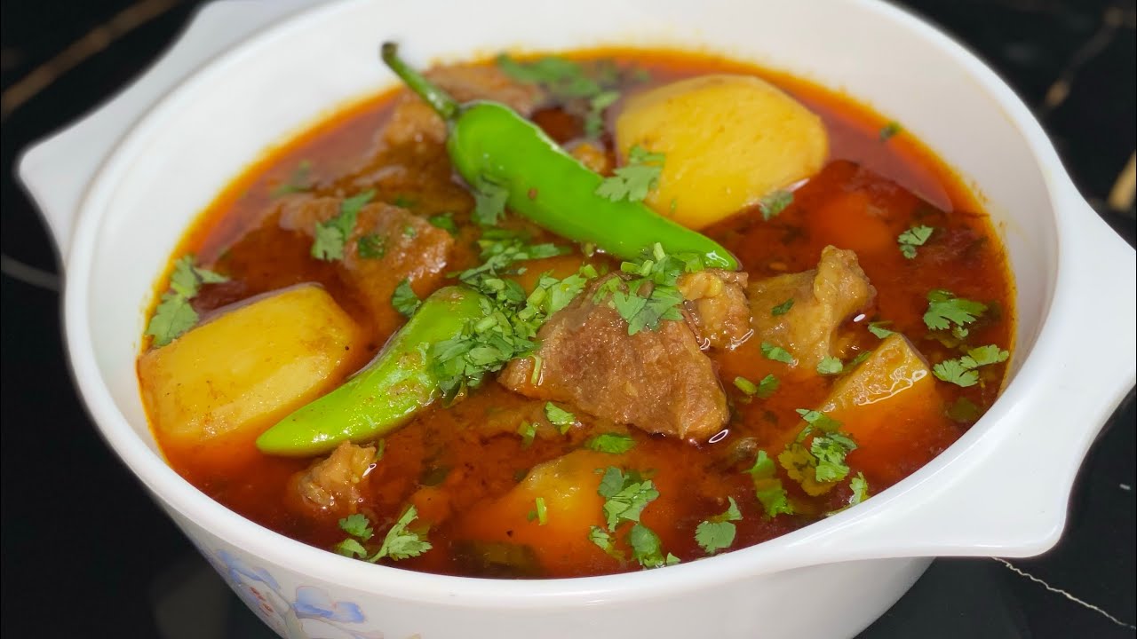 Perfect Aloo Gosht Recipe By FOOD LOVER