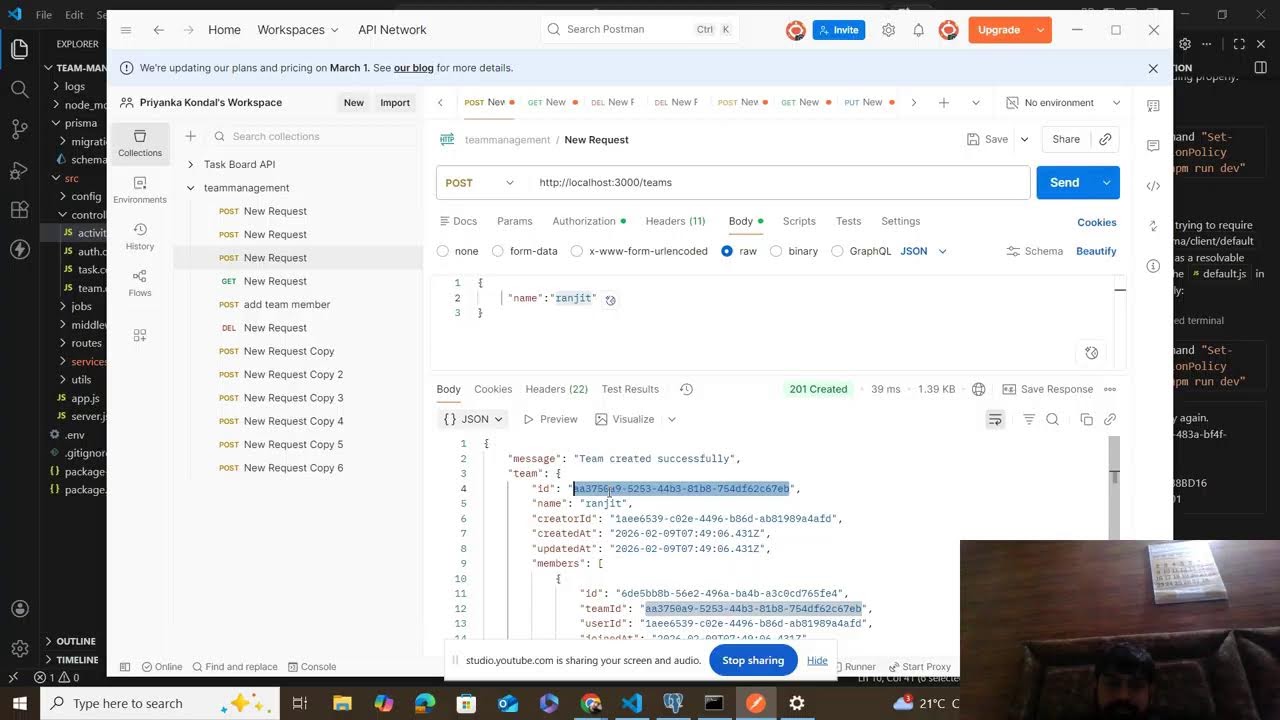 Task 1 part 3 backend service