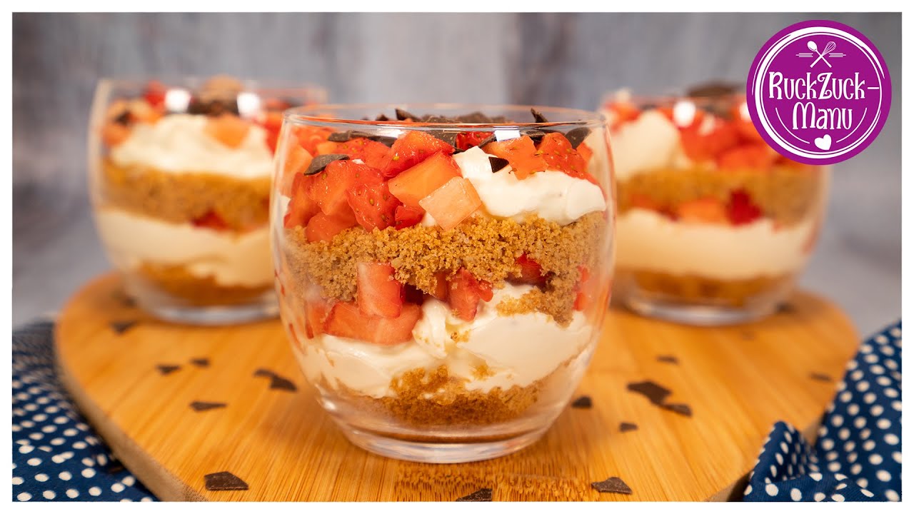 Das perfekte Oster-Dessert *mit Erdbeeren - Thermomix® TM5/TM6