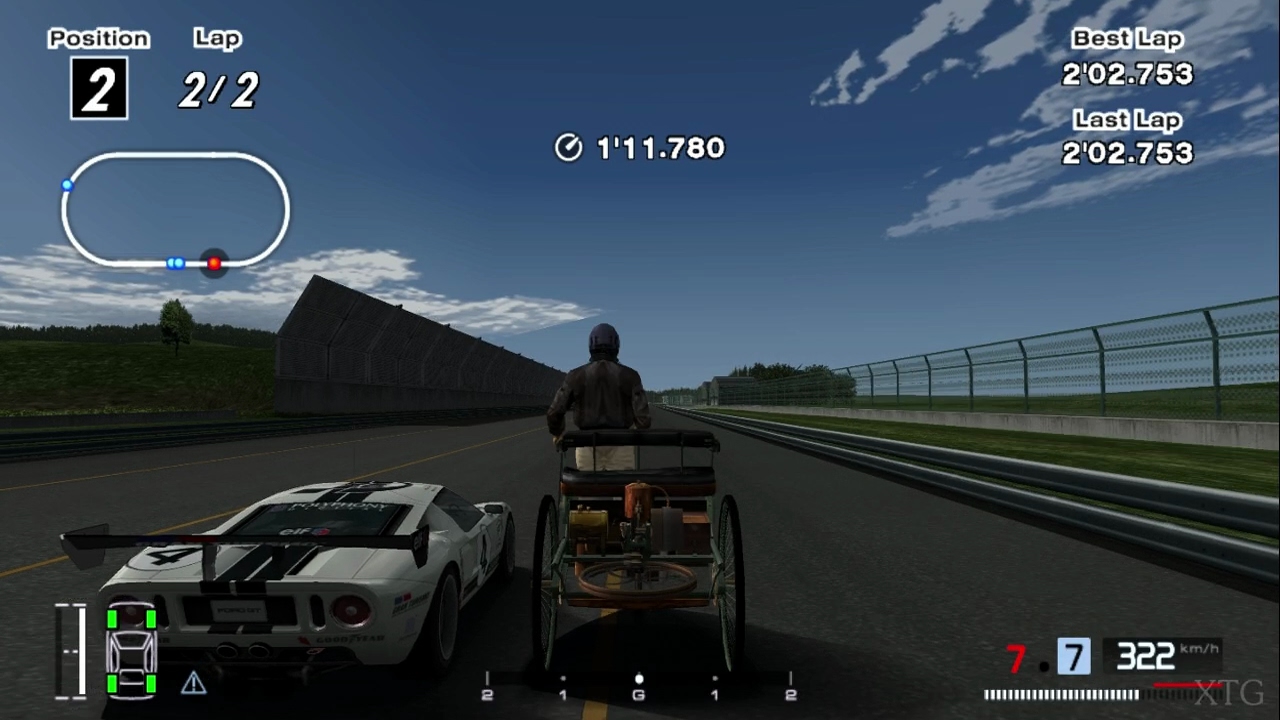 [#640] Gran Turismo 4 - Mercedes-Benz Patent Motor Wagen 1886 Hybrid PS2 Gameplay HD