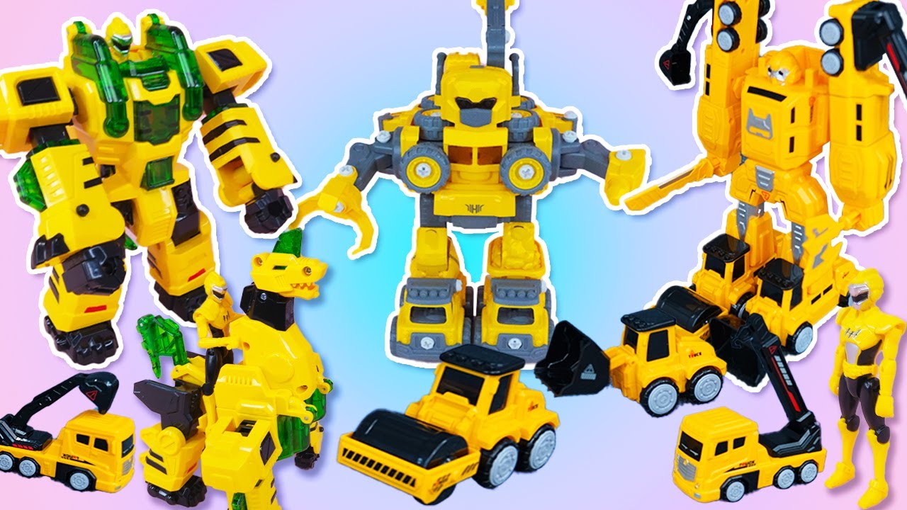 ASMR Unboxing Transforming Robots from Cars & Beasts, Top Transforming Robots Collection