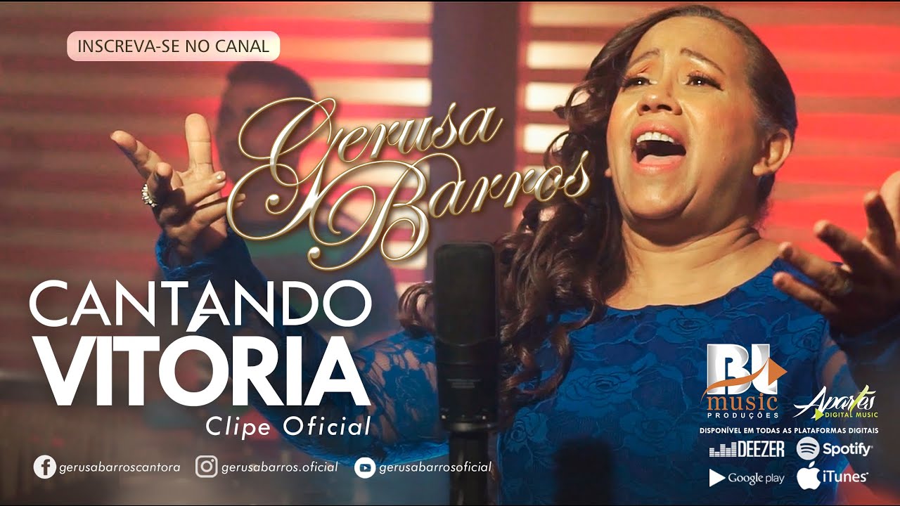 Gerusa Barros - CANTANDO VITÓRIA (Clipe Oficial)