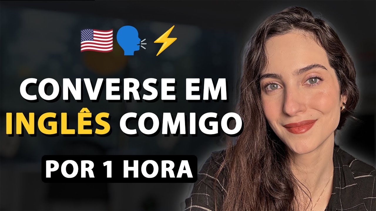 1 hora de CONVERSAÇÃO em inglês (SIMPLES para interagir no dia a dia)