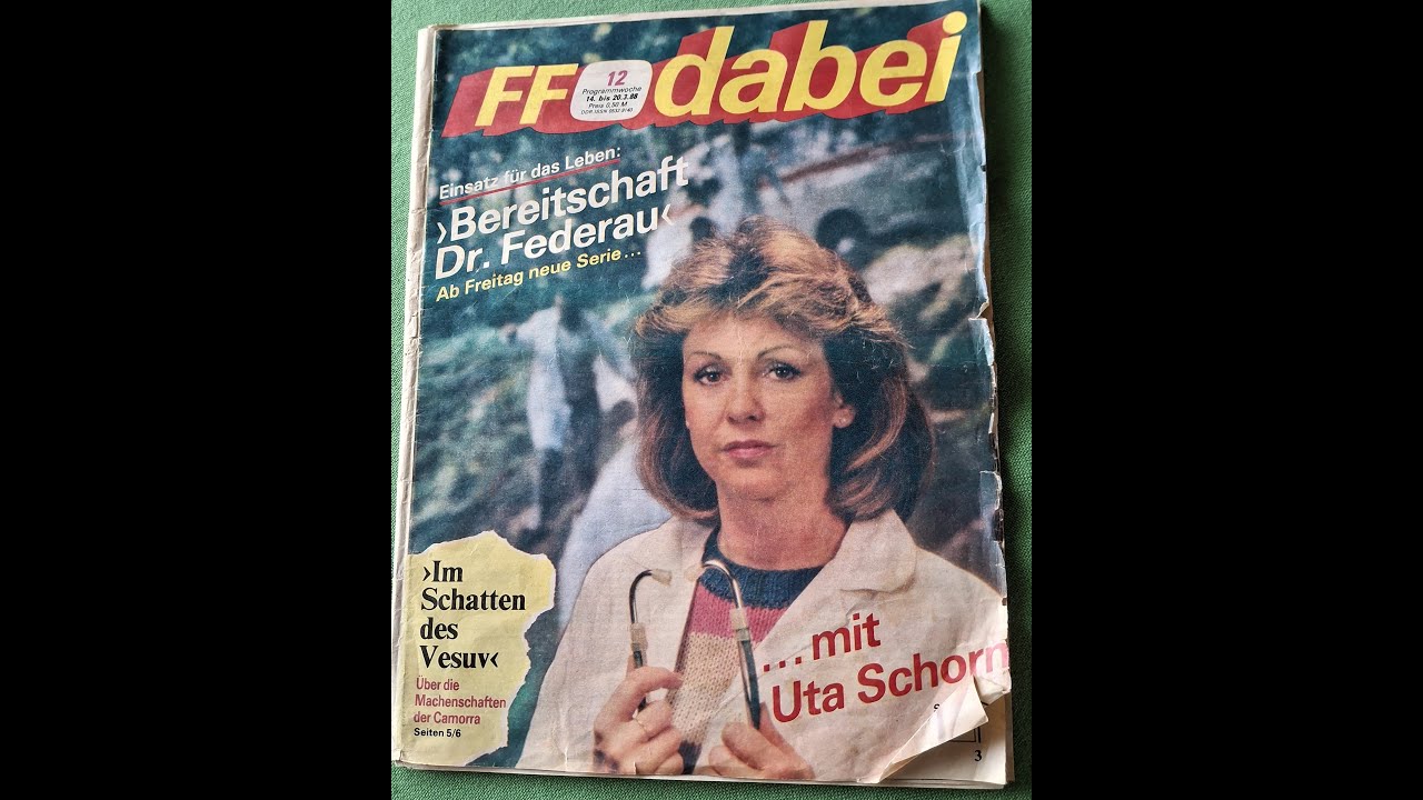 FF Dabei - DDR Programmzeitschrift März 1988. Gemeines Durchstöbern des Kult TV / Radio Heftes DDR