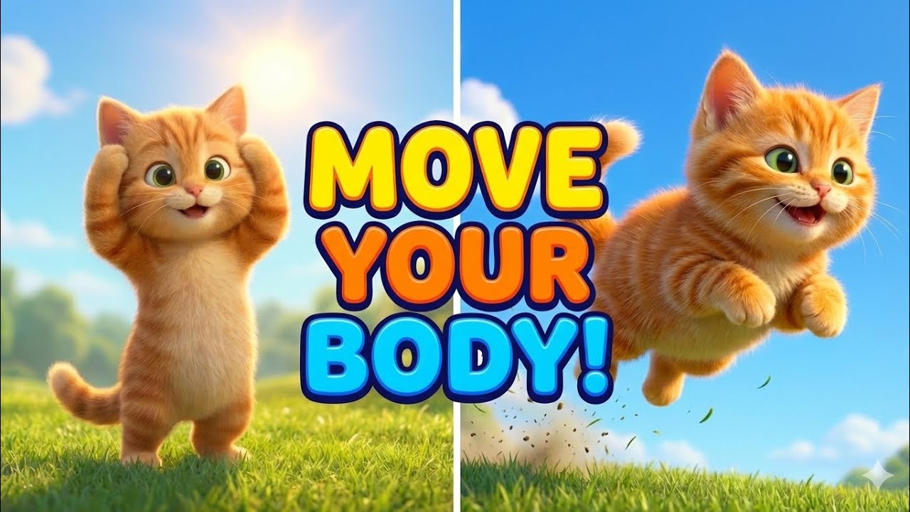 Leo's Morning Workout! ☀️ Move Your Body & Simon Says Game for Kids | BabyBum