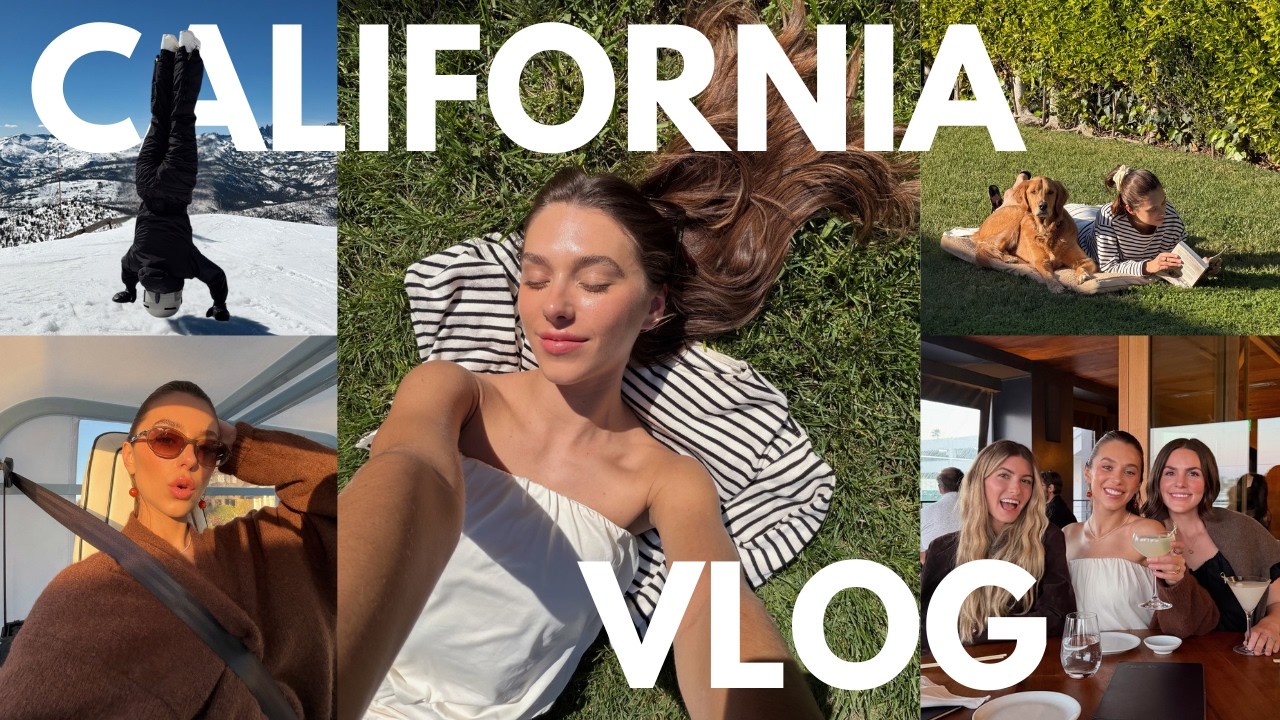 California Vlog: expo west, seeing my besties & mammoth