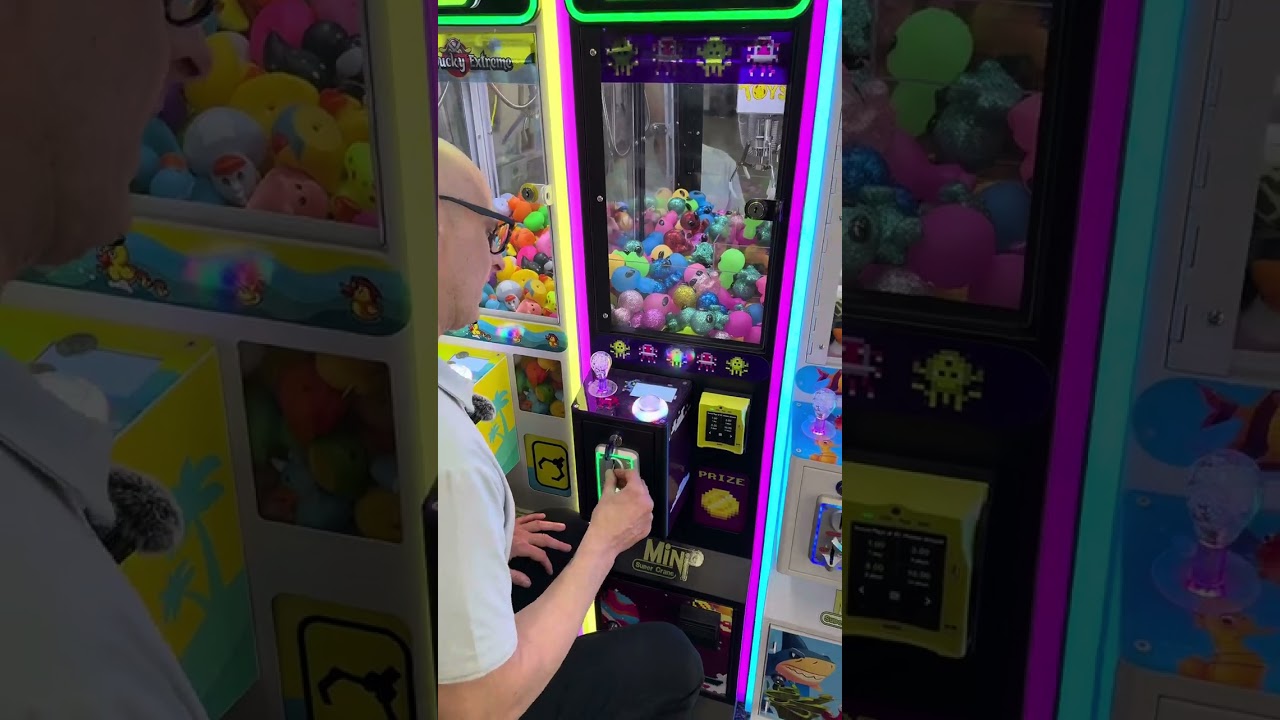 How to set a claw machine to 