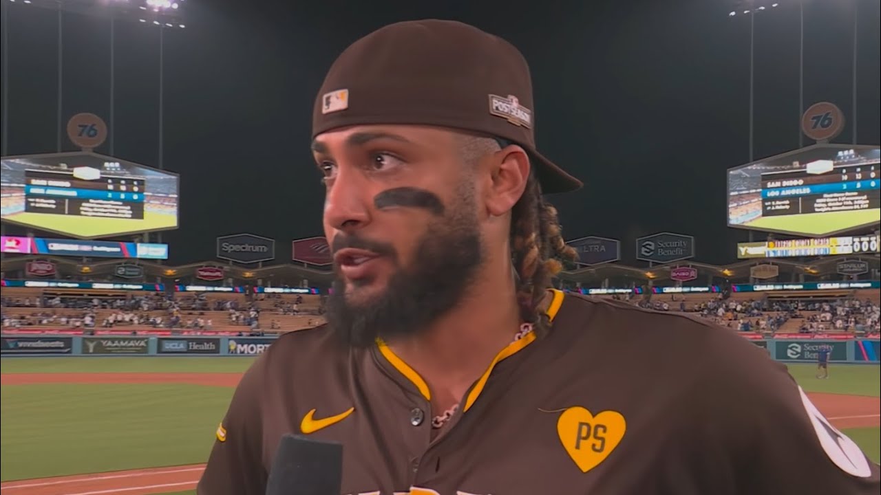 Fernando Tatis Jr. Postgame Interview after Padres Win Game 2 vs Dodgers!