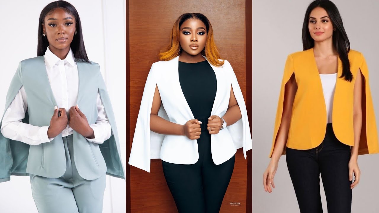 How to make a Stylish Cape Blazer