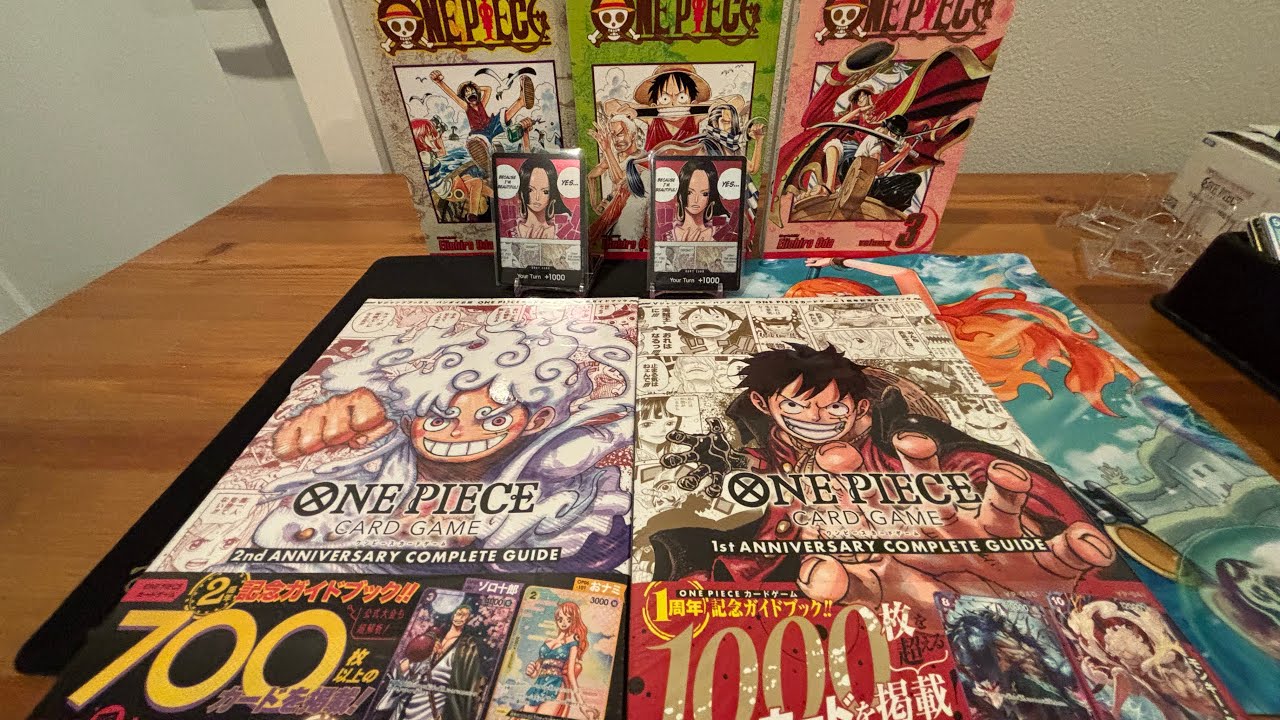 One Piece Card Game 1st and 2nd Anniversary Complete Guide Japanese Promo Cards!!🔥🔥🔥