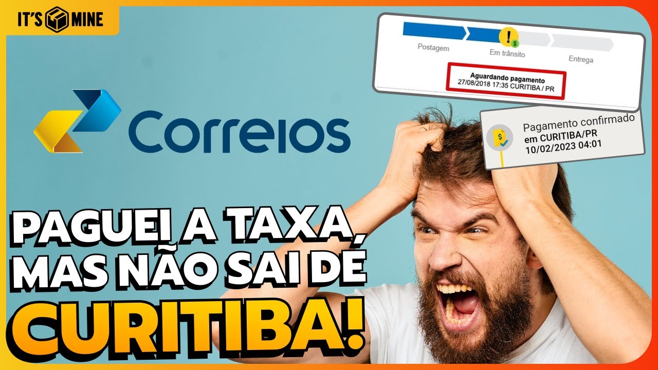 Pagou a taxa dos Correios e não sai de AGUARDANDO PAGAMENTO/PAGAMENTO CONFIRMADO! [ENTENDA]