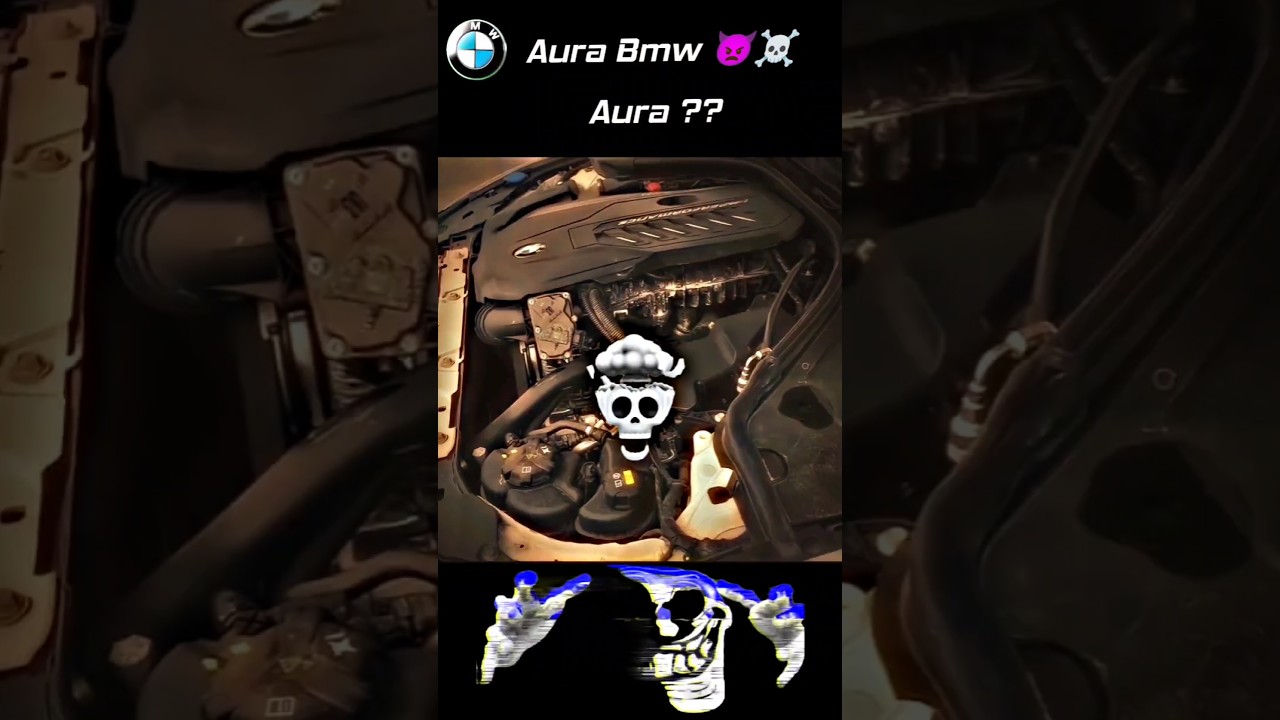 Aura bmw engine power 👿☠️ #bmw #engine #overtake #aura #shorts