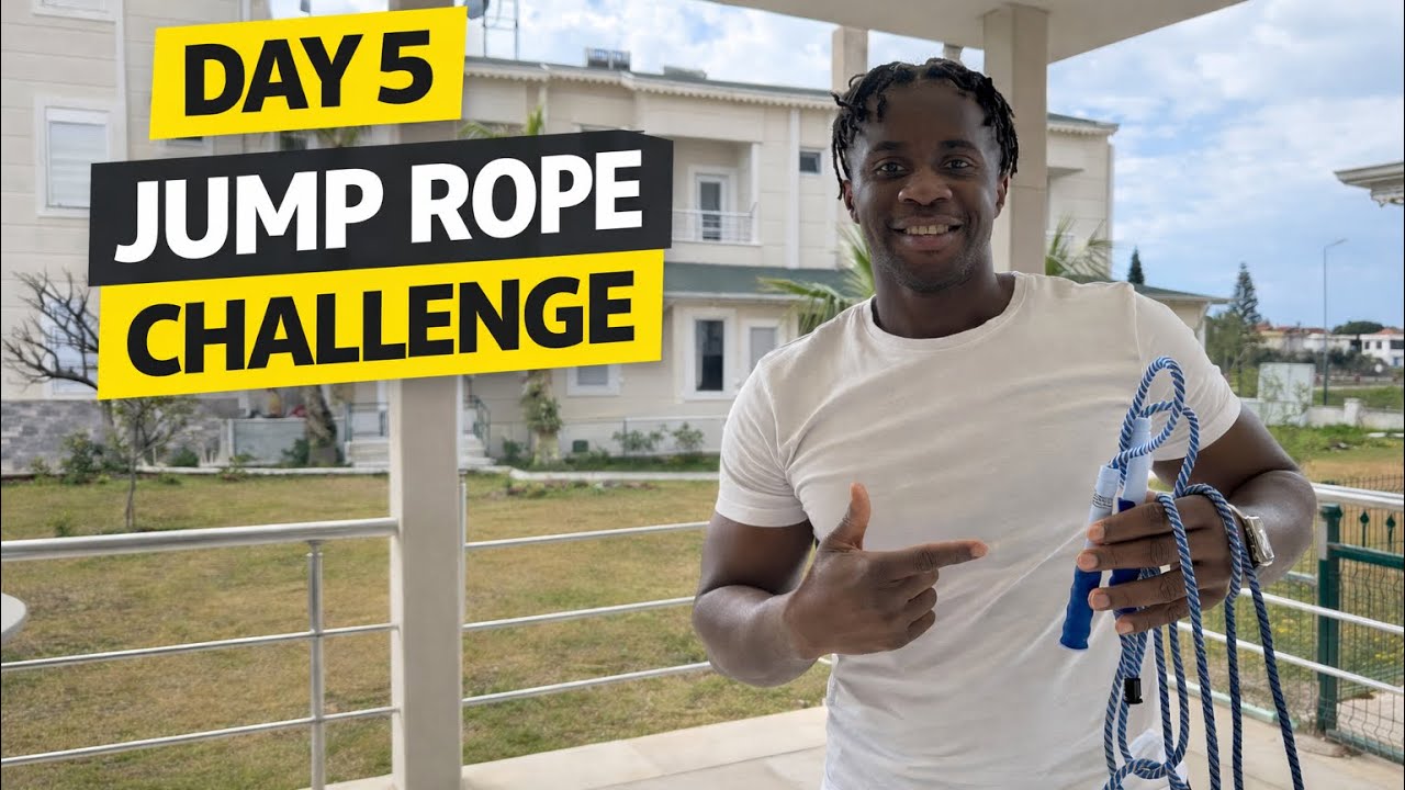 Day 5 Jump Rope Challenge 🔥 Let’s Burn Fat!