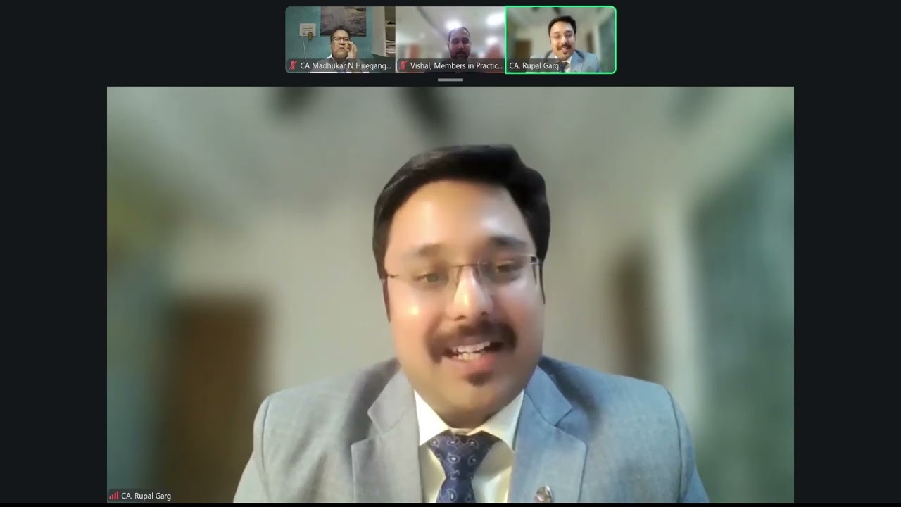 Webinar on Future- Ready CA Practice: Smart Compliance, Connected Systems & Practice...-  25062026