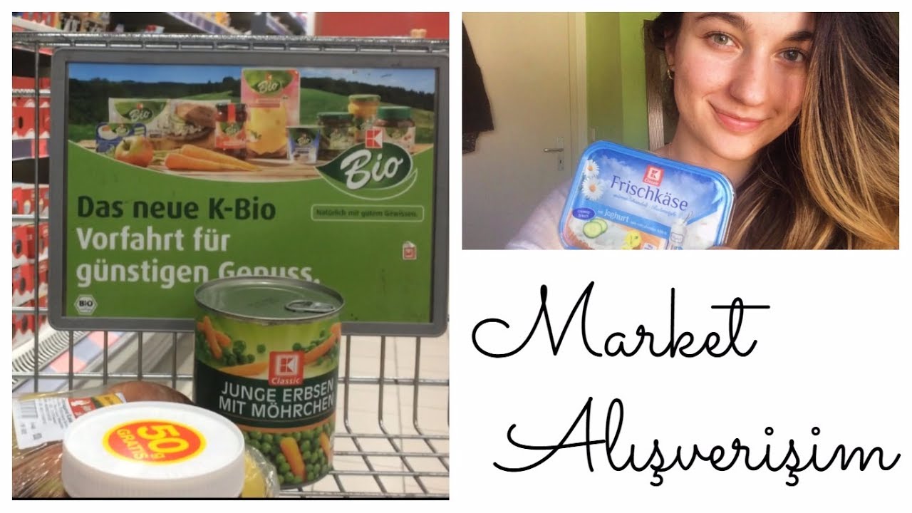 Market Alışverişim #Almanya