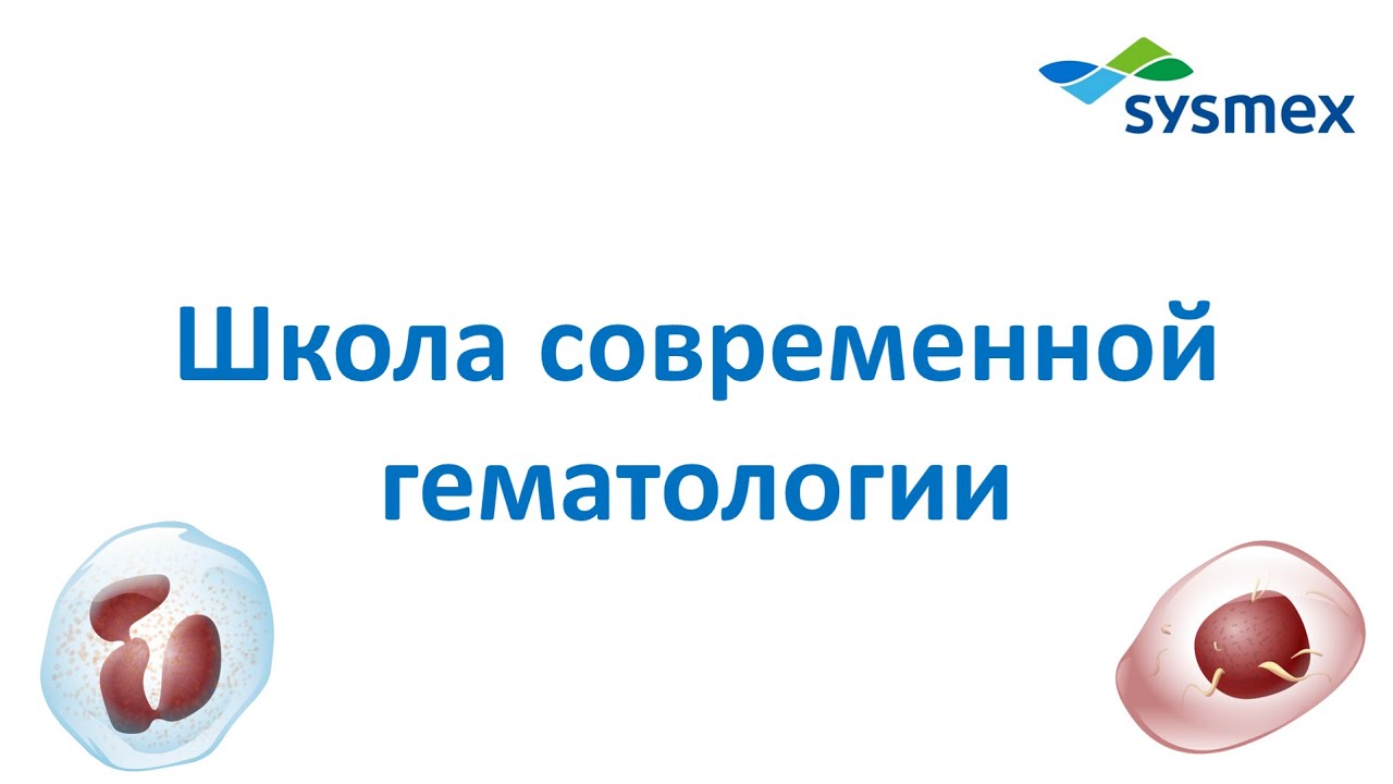 Школа современной гематологии Sysmex