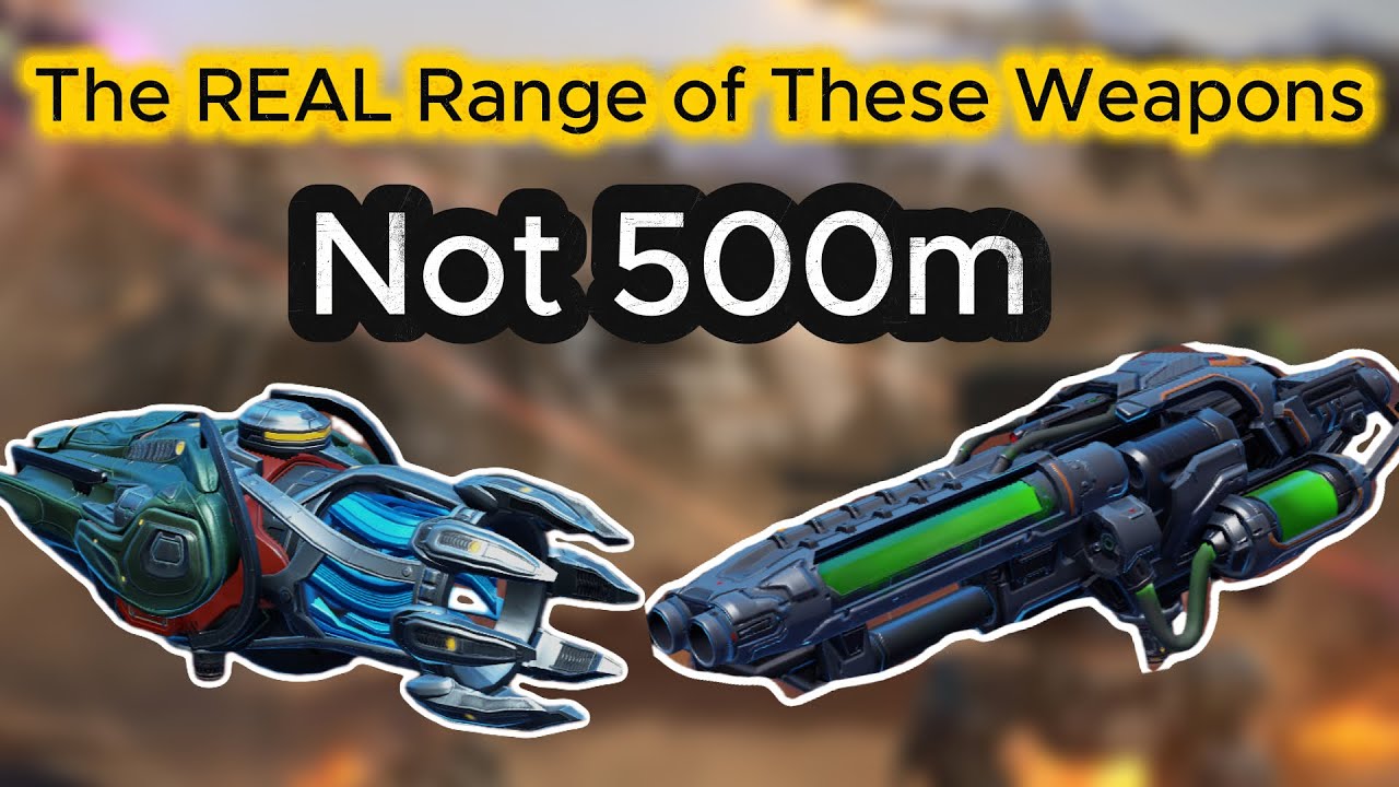 The REAL Range of Void & Anguisher | Range test - War Robots