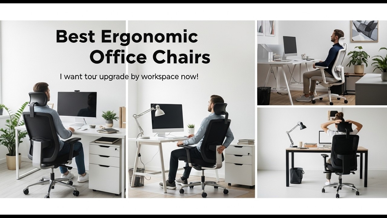 TOP 5 Best Ergonomic Office Chairs 2026 | Ergonomic Chairs For Home & Office Productivity