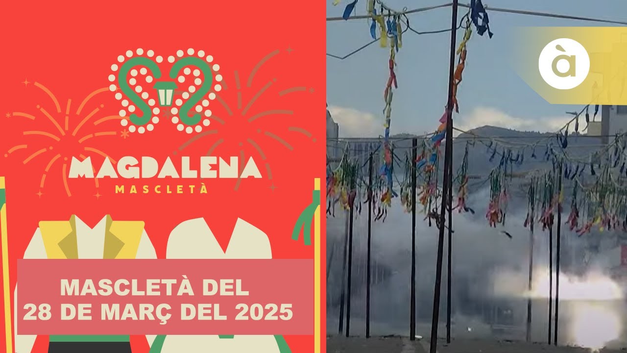 💥 Mascletà del 28 de març de la Magdalena del 2025 a càrrec de Pirotecnia Turís
