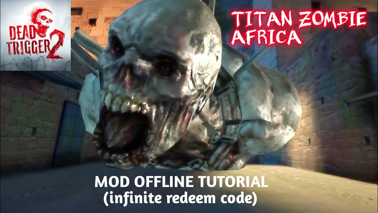 DEAD TRIGGER 2 FINAL MOD (BOSS TITAN ZOMBIE) #gaming #horror