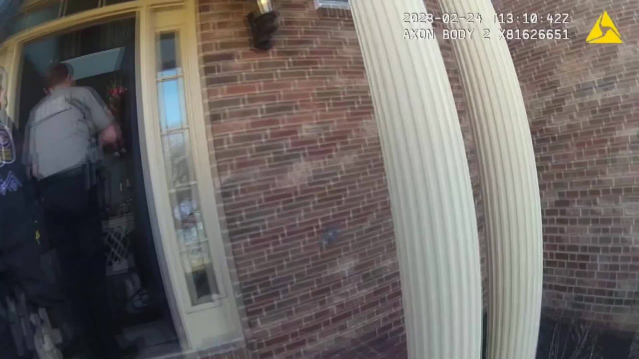 Body cam video shows moments when police arrive at scene of Herndon double homicide